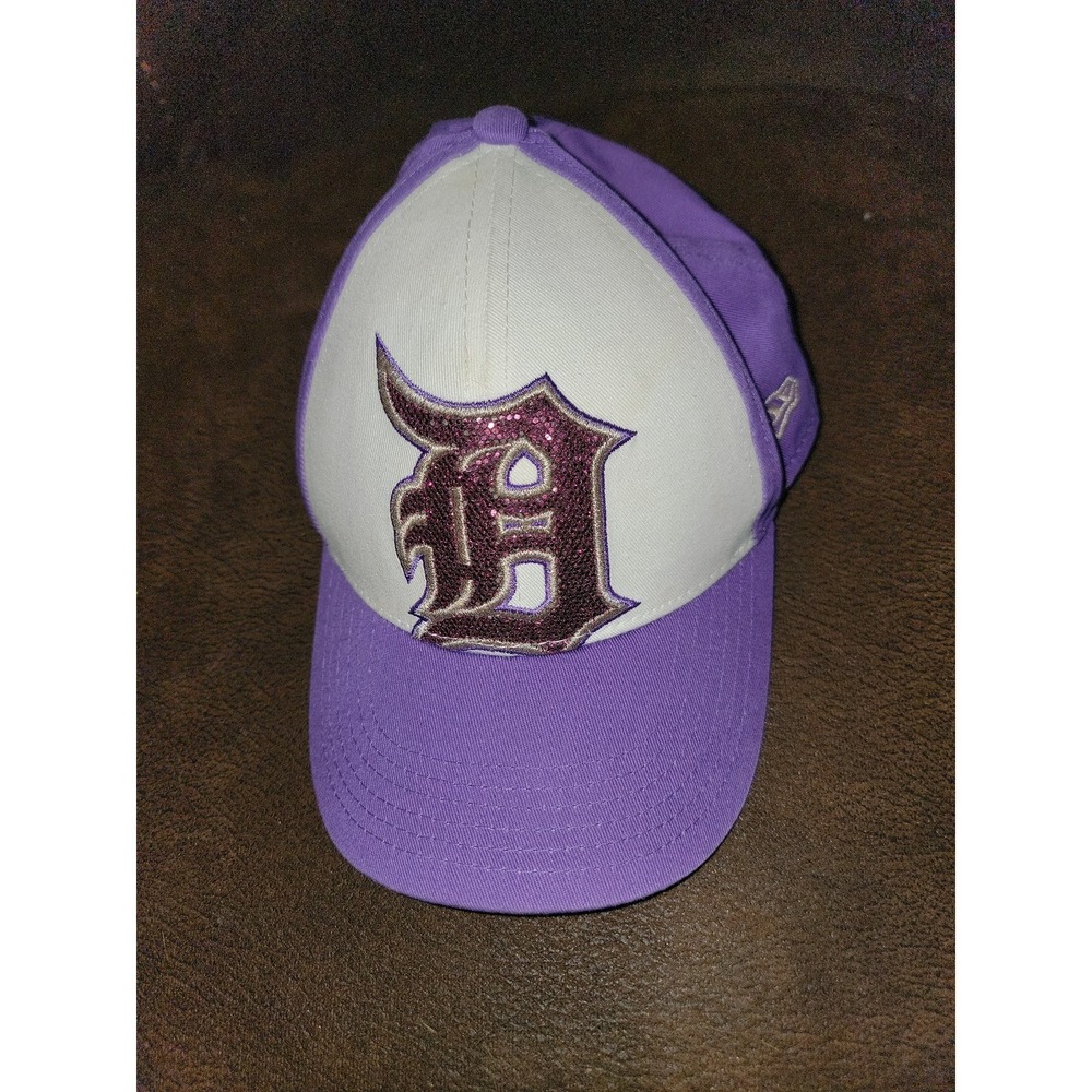 New Era Detroit tigers purple baseball cap hat size child MLB